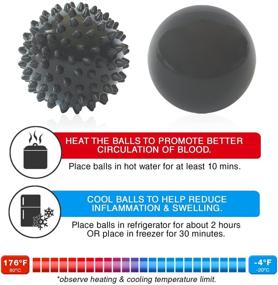 img 1 attached to 🌡️ Temperature Sensitive Therapy Ball Set by Dr. Frederick's Original - Optimal Massage Balls for SEO