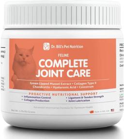 img 4 attached to 🐱 Feline Complete Joint Care by Dr. Bill: Advanced Hip & Joint Supplement for Cats with Green Lipped Mussel Extract, Collagen Type II, Chondroitin, Hyaluronic Acid, and Colostrum