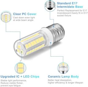 img 1 attached to 💡 Ultra-Bright Microwave Daylight Incandescent Equivalent: Non-Dimmable Lighting Solution