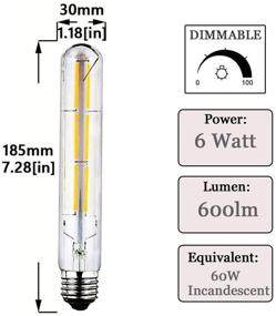 img 3 attached to 💡 Диммируемая светодиодная колба с нитью – аналог лампы накаливания от Klarlight