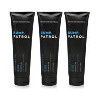 🧔 bump patrol cool shave gel (sensitive) - 4 ounce tube, 118ml (3 pack) logo