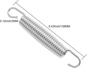 img 3 attached to 🧩 Прочные нержавеющие стальные пружины для батутов - Запасные части для батутов