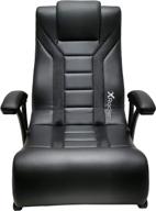 🎮 x rocker 5111601 jynx floor rocker 2.1 bt - premium black gaming chair! dimensions 37.01" x 22.83" x 34.65 логотип