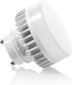 img 4 attached to 💡 Silverlite 10W LED Puck GU24 Squat Light Bulb: Efficient and Versatile Lighting Solution