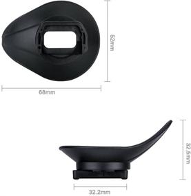 img 2 attached to JJC Silicone Eyepiece Viewfinder Protector Camera & Photo