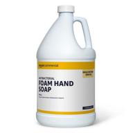 amazoncommercial antibacterial foam hand soap refill - 1-gallon, 2-pack: effective germ fighting formula logo