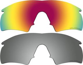 img 4 attached to Polarized Lenses Replacement Mirror Sunglasses Occupational Health & Safety Products
