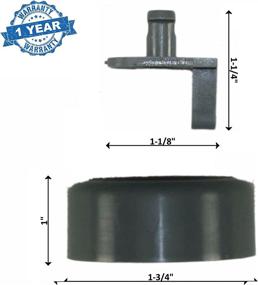 img 1 attached to 🔧 Enhance Dishwasher Efficiency with Supplying Demand WD35X21041 Lower Dishrack Roller Kit for GE