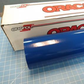 img 1 attached to Glossy 651 Blue Vinyl Roll - ORACAL Craft Cutters and Vinyl Sign Cutters, 24&#34; x 10 Ft
