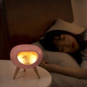 img 3 attached to 🐱 WoneNice Sweet Kitty Lamp: Cute Bedside Nightlight with Touch Dimmer - Perfect Birthday or Christmas Gift for Every Cat Enthusiast (Pink)