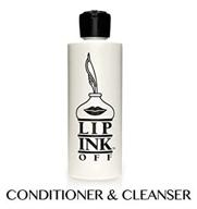 💄 lip ink organic makeup cleanser and remover refill bottle (4 fl oz.) - gentle and effective solution logo