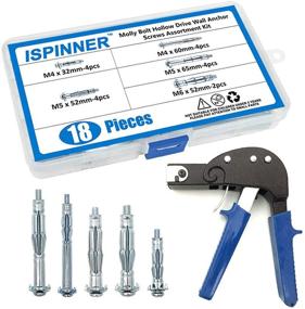 img 4 attached to 🔩 Efficient Anchor Setting Assortment for Plasterboard: ISPINNER Delivers Superior Quality