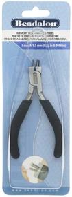 img 1 attached to Beadalon Memory Wire Finishing Pliers: Enhanced Wire Wrapping Tool for Perfect Finishing