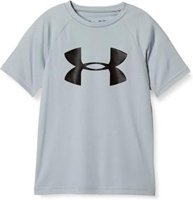 img 4 attached to 👕 Performance Powerhouse: Under Armour Boys' Tech Big Logo Short Sleeve Gym T-Shirt