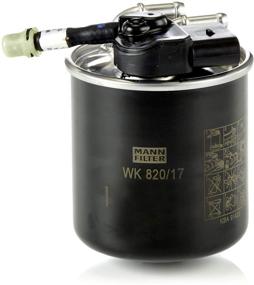 img 4 attached to MANN-FILTER WK 820/17 Fuel Filter: Premium Performance for Optimal Fuel Filtration