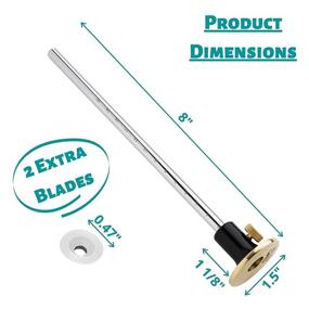 img 3 attached to 📏 Mr. Pen- Wheel Marking Gauge with 2 Extra Blades - Woodworking Scribe Tool for Precise Marking, Woodworking Gauges, Marking Guide for Wood Projects