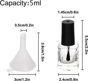 img 3 attached to 🧴 Yebeauty Refillable Bottle Funnel Containers