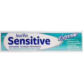 img 1 attached to 🦷 Pack of 3 Extreme Sensitivity Natural White Toothpaste