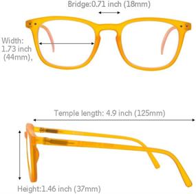 img 2 attached to 👀 EYEGUARD Blue Light Blocking Computer Glasses: Protect Kids' Eyes from UV and Strain (5-12 Years Old)