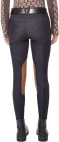 img 1 attached to 👖 Knee Patch Stretch Denim Breech