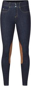 img 3 attached to 👖 Knee Patch Stretch Denim Breech