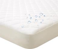 🛏️ ultimate waterproof crib mattress protector: baby bedding cover for boys and girls - sheets, pad and crib sheet all in one! logo