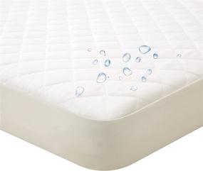 img 4 attached to 🛏️ Ultimate Waterproof Crib Mattress Protector: Baby Bedding Cover for Boys and Girls - Sheets, Pad and Crib Sheet all in one!