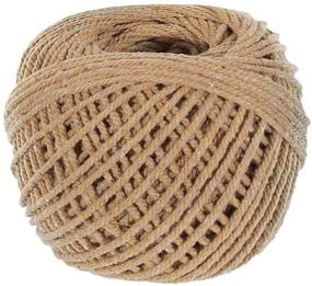 img 1 attached to 🧵 Cotton Rope Spools - 2mm Diameter & 50 Meter Length - DIY Crafting: Handmade Macramé (Tan)