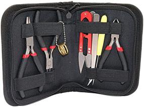 img 1 attached to 🛠️ TANJIN 8-Piece Jewelry Making Tool Kit with Pliers, Tweezers, and Beading Tools - DIY Jewelry Making Tools for Crafters