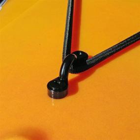 img 1 attached to YYST Pack of 10 Nylon Kayak Bungee Deck Loops with Rivets for Enhanced Tie-Down and Pad Eye Attachment on Kayaks