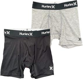 img 2 attached to Шорты Hurley Classic Briefs 2 Pack Floral Детская Одежда для Мальчиков