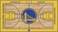 нба бегунок корта golden state warriors из нейлона от fanmats 9264: поднимите свою игру! логотип