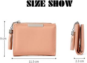 img 3 attached to YIANO Womens Bifold Synthetic Leather Women's Handbags & Wallets and Wallets