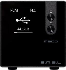 img 4 attached to 🎧 S.M.S.L M300 MKII HiFi Audio DAC: AKM4497EQ Apt-X USB DAC Decoder with Hi-Res Bluetooth 5.0 and Full Balanced Output - New Edition (Black)