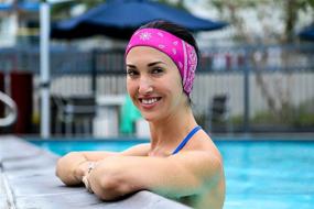 img 2 attached to 🏊 Swimming Headband for Babies, Toddlers, Kids, and Adults with Ear Tubes or for Ear Tube Avoidance - The Good Ears Solution