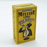 🔎 one minute mystery card game - claredon's mystery tonic vintage edition by front porch classics: ideal for 2 or more players, suitable for ages 10 and up логотип