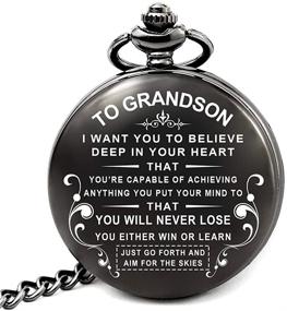 img 1 attached to Grandson Graduation Engraved Birthday Christmas