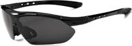 🕶️ texmed polarized sports sunglasses: ultimate uv protection for men and women - perfect for baseball, fishing, cycling, and running logo