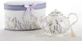 img 1 attached to 🌸 Delton Products Porcelain Lavender Matching: Elegant Décor for a Lavishly Lavender-Inspired Space