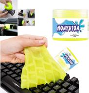 🧹 keyboard cleaner kit - no water needed | ideal for pc, tablet, notebook | clean computer keyboards, car vents, cameras, and more | 1pc, 160g logo