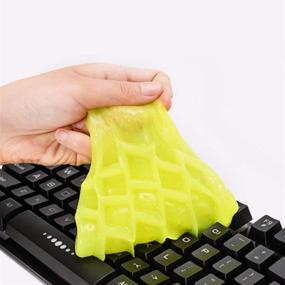 img 3 attached to 🧹 Keyboard Cleaner Kit - No Water Needed | Ideal for PC, Tablet, Notebook | Clean Computer Keyboards, Car Vents, Cameras, and More | 1pc, 160g
