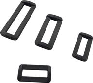 50pcs plastic strapping rectangle buckle logo