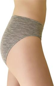 img 2 attached to Moisture-Wicking Merino Wool Silk Thermal Panties Briefs for Women