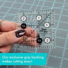 img 2 attached to 📏 Precision Perfection: Creative Grids Quilt Ruler 2-1/2in Square - CGR2