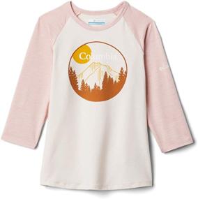 img 1 attached to 👧 Одежда и топы Columbia Outdoor Elements для девочек с защитой от влаги, футболки и блузки