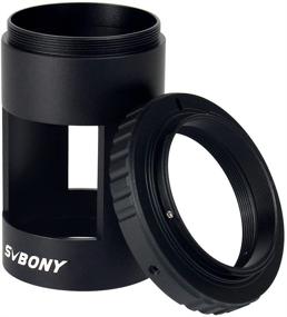 img 4 attached to Enhanced SVBONY Metal Spotting Scope Camera Adapter with T Ring Adapter for Nikon M42 Thread – Effortlessly Capture Photos and Videos with SV13 Spotting Scope
