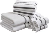 comfort spaces ultra bathroom towels logo