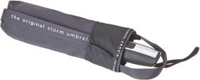 img 1 attached to Senz Umbrellas Automatic Pure Black: Upgrade Your Style with Effortless Protection