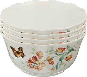 img 4 attached to Lenox Butterfly Meadow Melamine 4 Piece