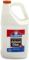 👨 elmer's washable liquid school glue, 1 gallon, 1 count - ideal for creating slime logo